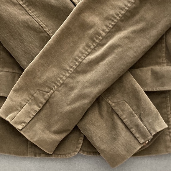 new frontier size medium corduroy lined green blazer/jacket 2 flap pockets. - Picture 11 of 12